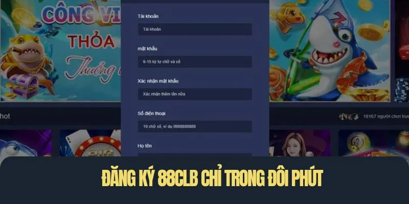 Các bước đăng ký tài khoản